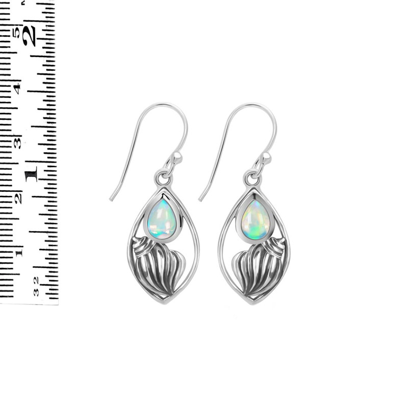 Opal Shell Earring OPL-RUE-6.