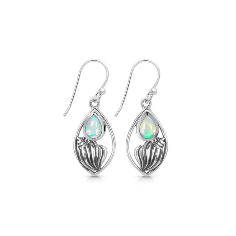 Opal Shell Earring OPL-RUE-6.