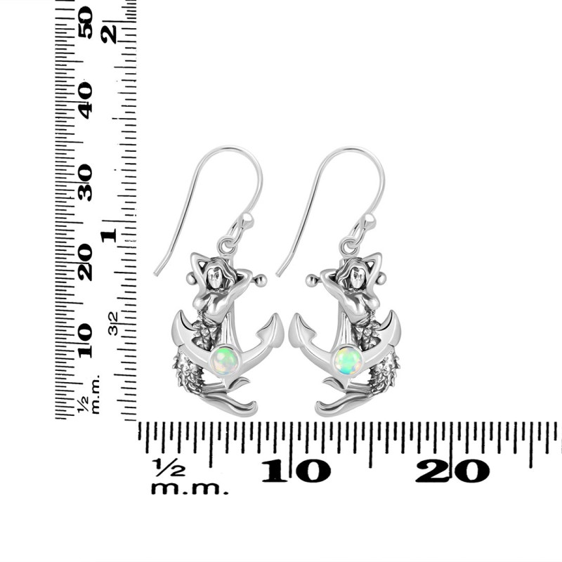 Opal Mermaid Earring OPL-RUE-9.