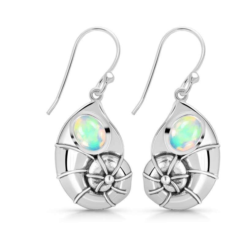 Opal Snail Earring OPL-RUE-18.