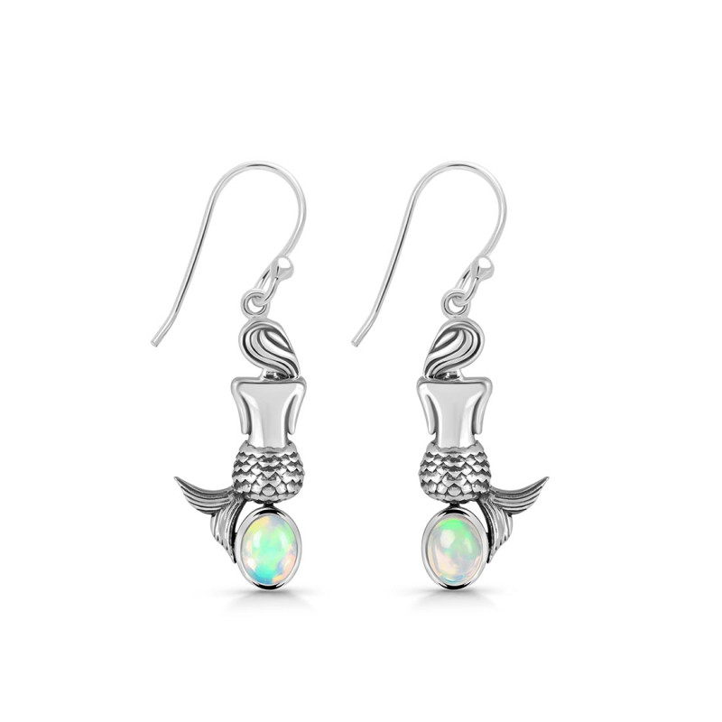 Opal Mermaid Earring OPL-RUE-43.