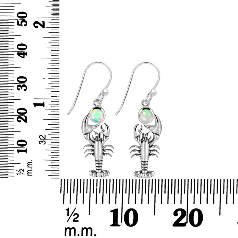 Opal Lobster Earring OPL-RUE-45.