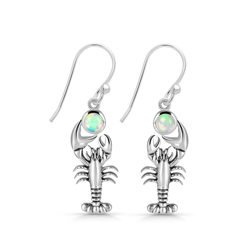Opal Lobster Earring OPL-RUE-45.