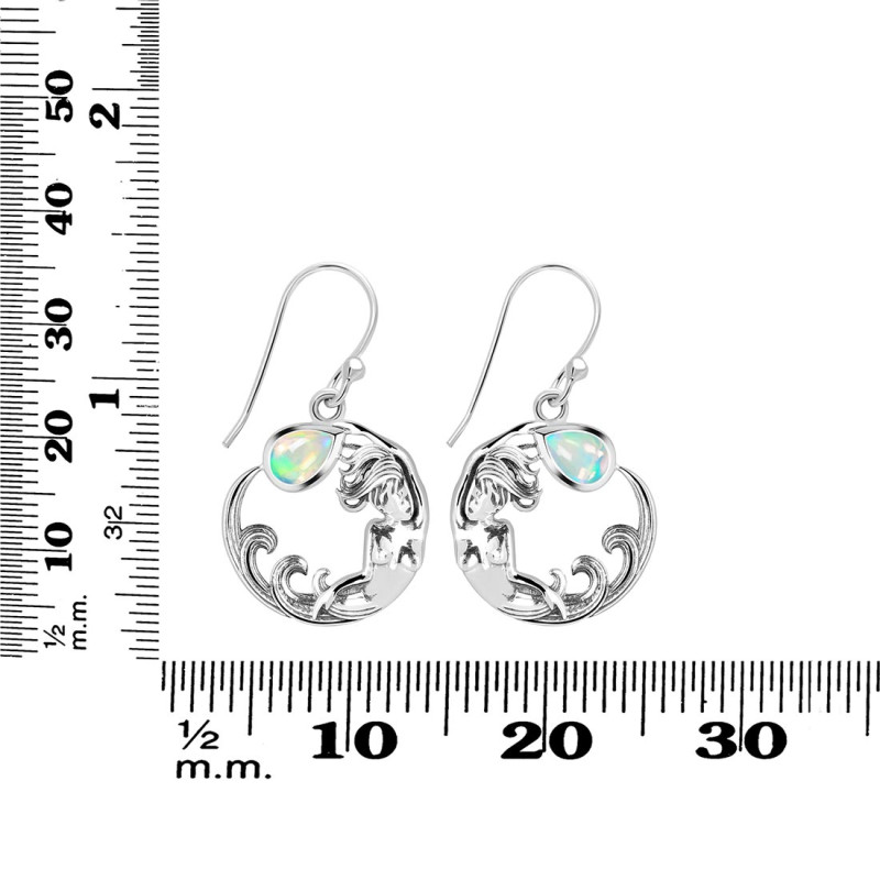 Opal Mermaid Earring OPL-RUE-50.