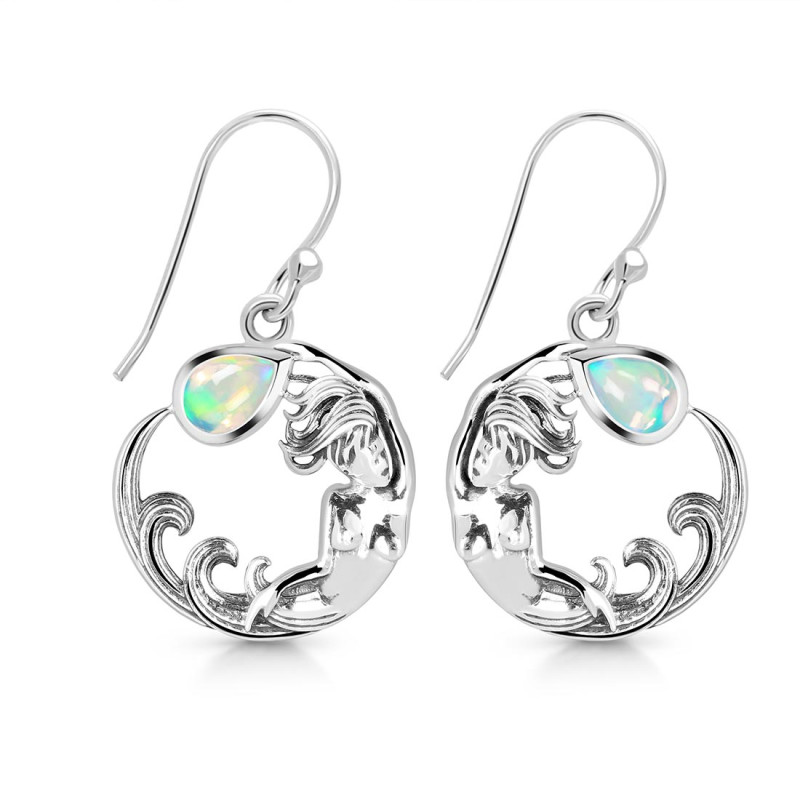 Opal Mermaid Earring OPL-RUE-50.