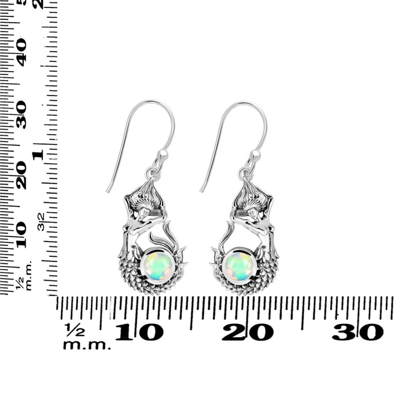 Opal Mermaid Earring OPL-RUE-51.