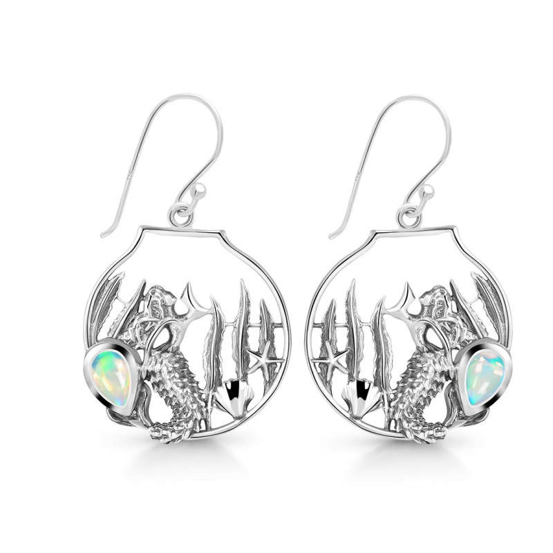 Opal Sea Life Earring OPL-RUE-54.