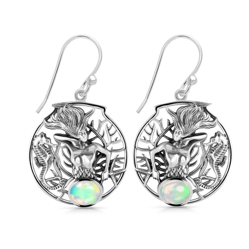 Opal Mermaid Earring OPL-RUE-55.