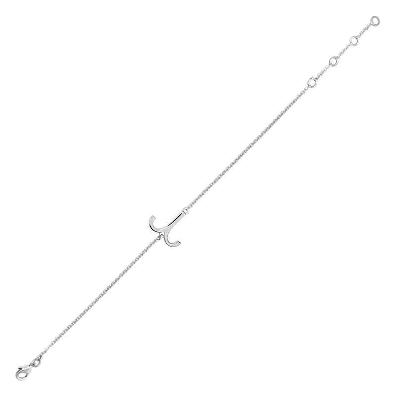 Aries Zodiac Plain Silver Jewelry Set PS-RDR-3098/RDE-1497/RDB-182/RDC-20.