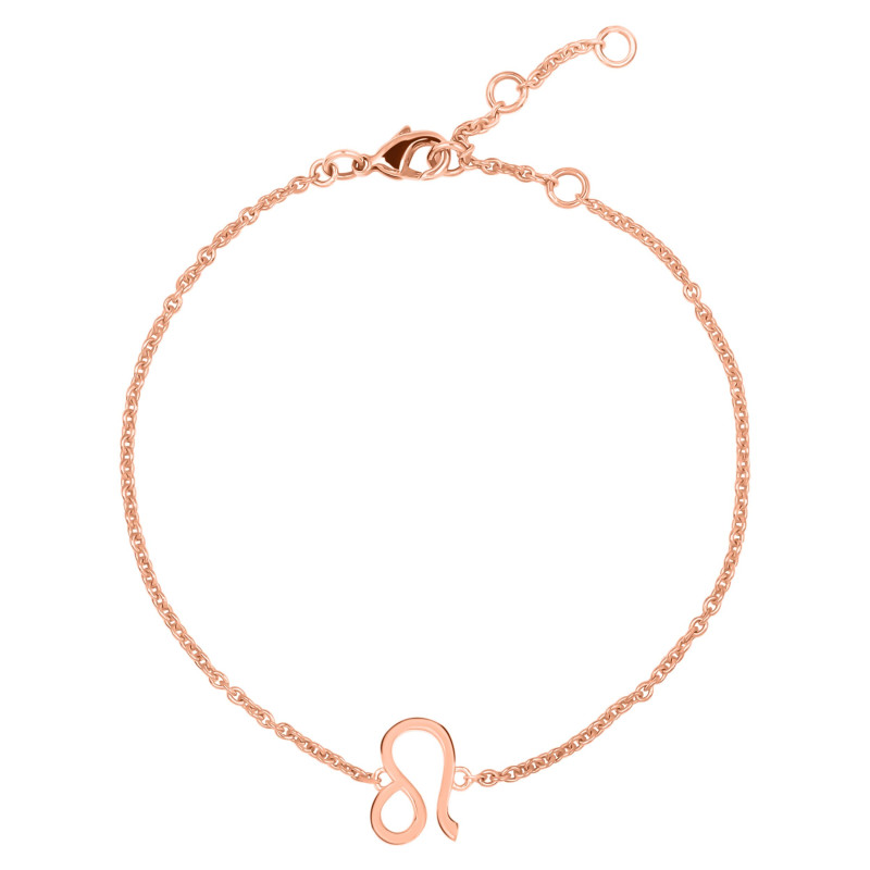 Leo Zodiac Plain Silver Jewelry Set PS-RDR-3093/RDE-1501/RDB-186/RDC-24.