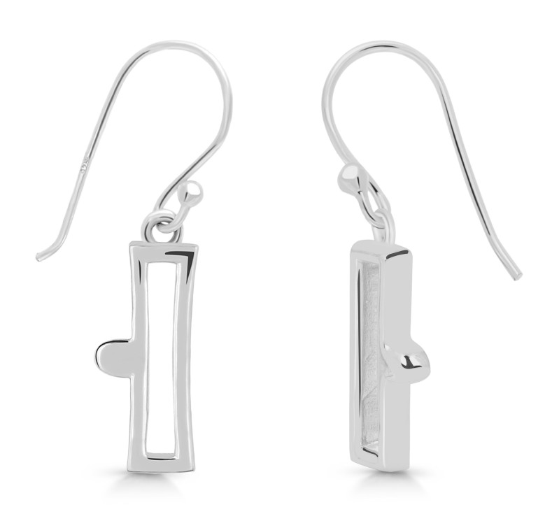  Libra Zodiac Plain Silver Jewelry Set PS-RDR-3095/RDE-1503/RDB-188/RDC-26.