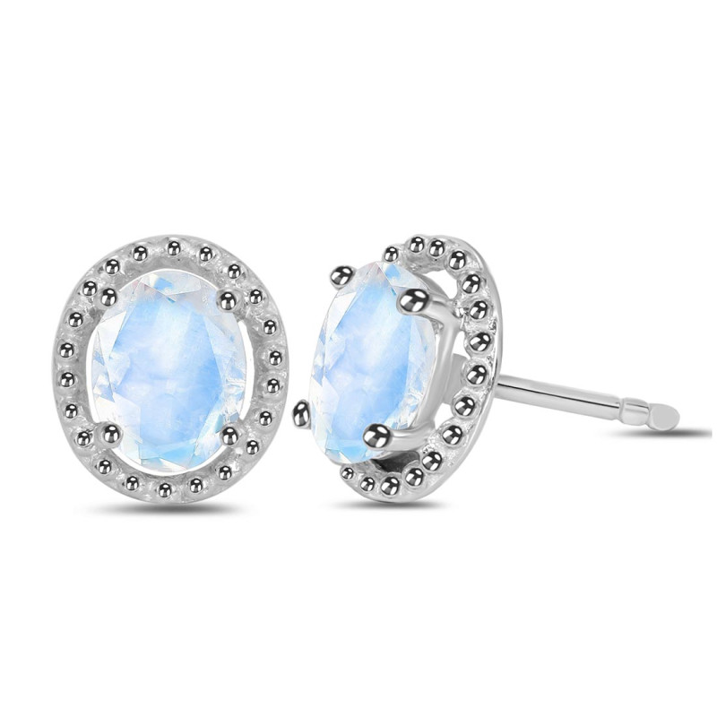 Moonstone Stud Earring RBM-RDE-34.