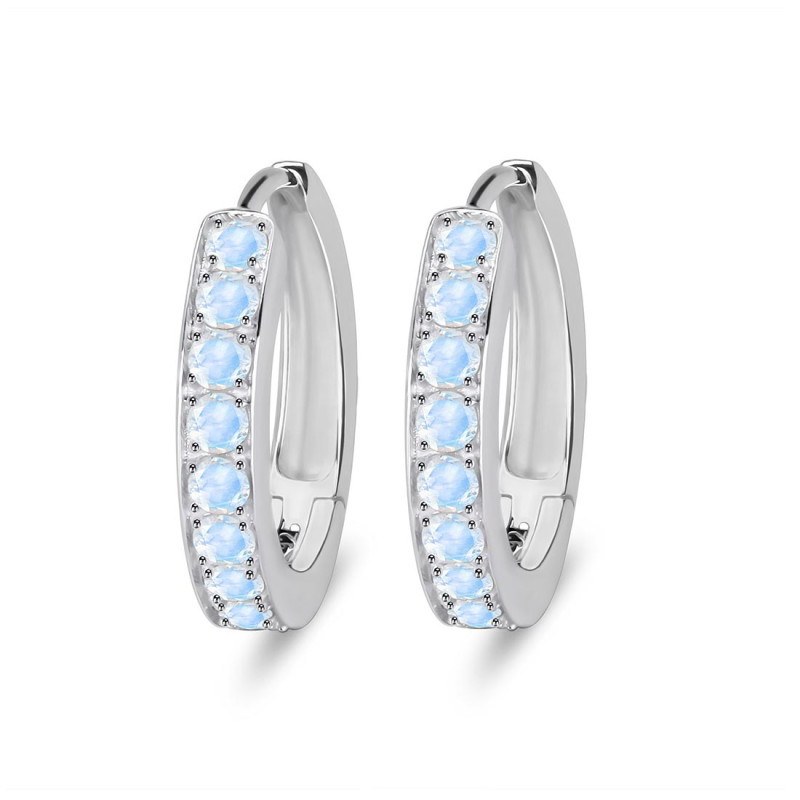 Moonstone Hoop Earring RBM-RDE-970.
