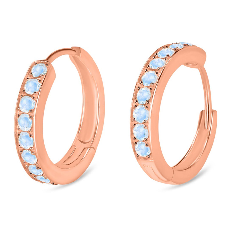 Moonstone Hoop Earring RBM-RDE-970.