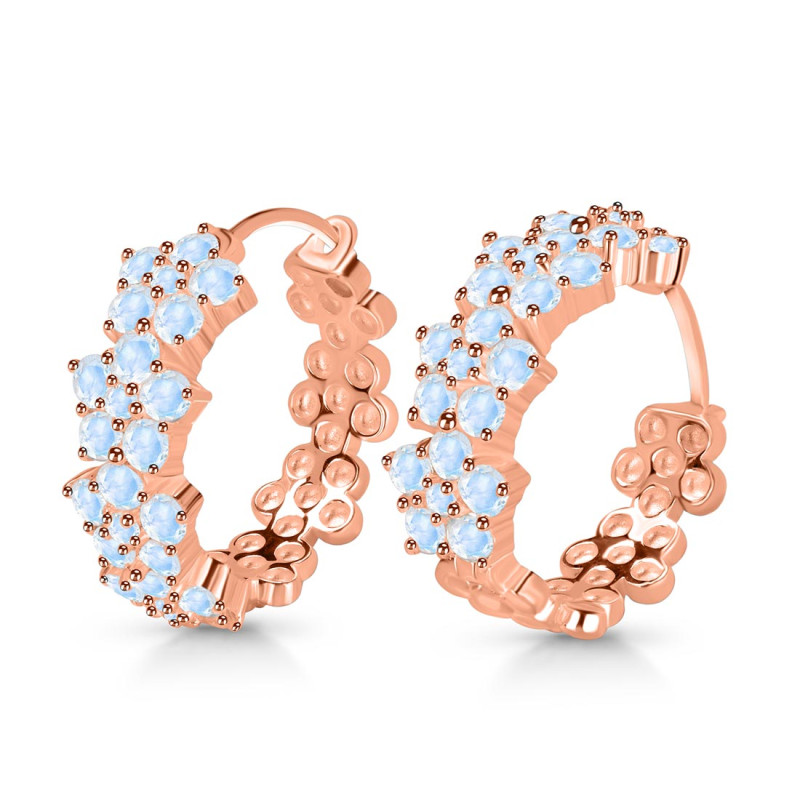 Moonstone Hoop Earring RBM-RDE-972.