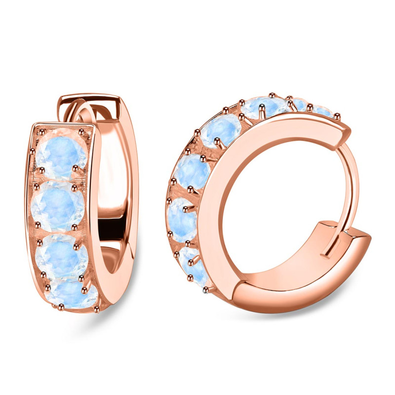 Moonstone Hoop Earring RBM-RDE-973.