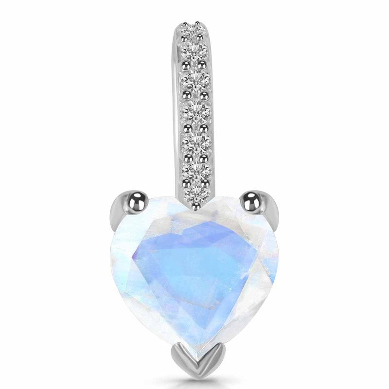 Moonstone & White Topaz Pendant RBM-RDP-819.