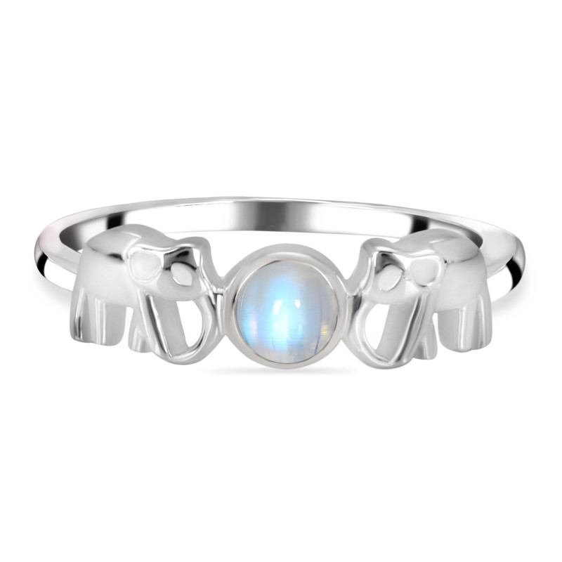 Moonstone Elephant Ring RBM-RDR-1347.