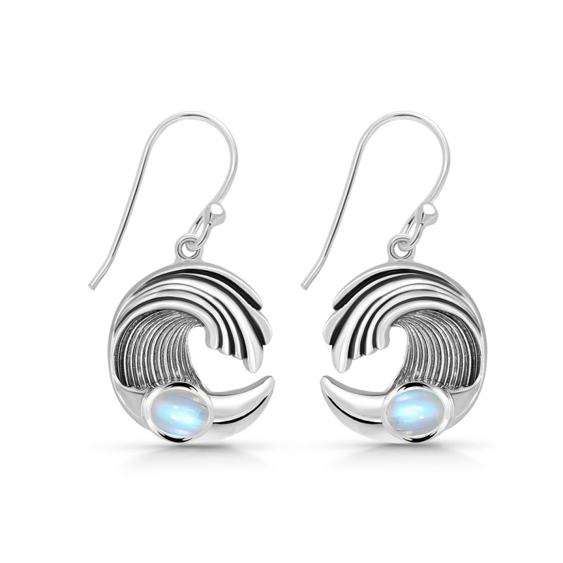 Moonstone Waves Earring RBM-RUE-23.