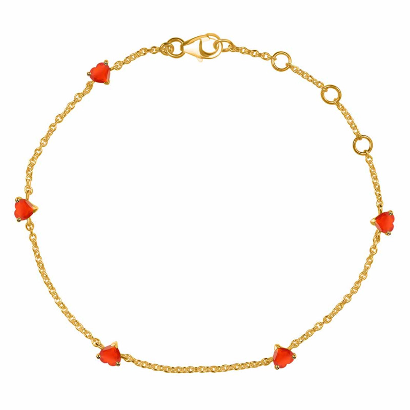 Red Onyx Bracelet ROX-RDB-169.