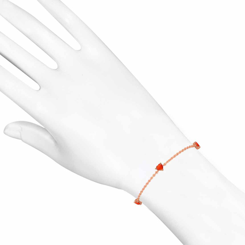 Red Onyx Bracelet ROX-RDB-169.