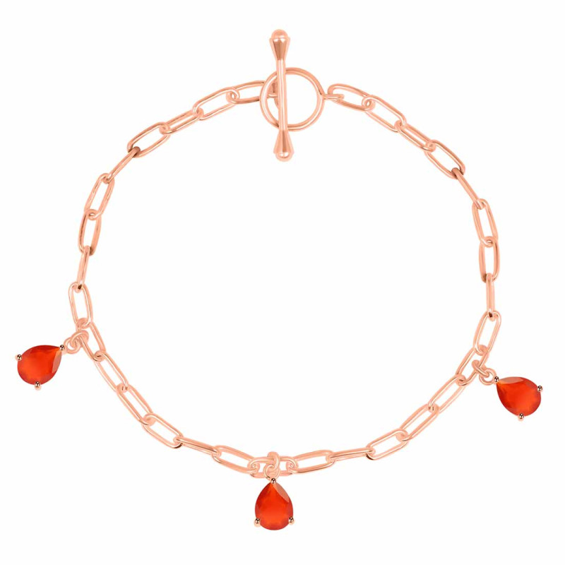 Red Onyx Bracelet ROX-RDB-171.