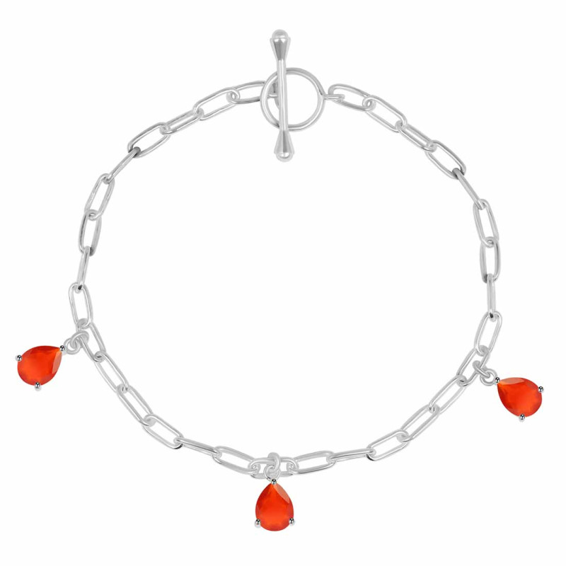 Red Onyx Bracelet ROX-RDB-171.
