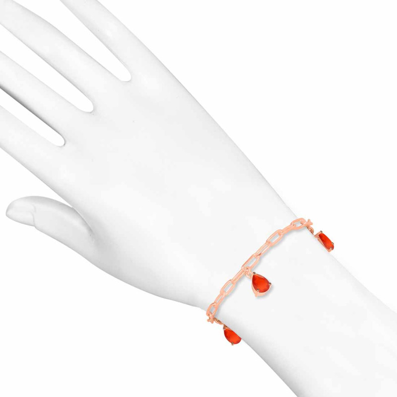 Red Onyx Bracelet ROX-RDB-171.