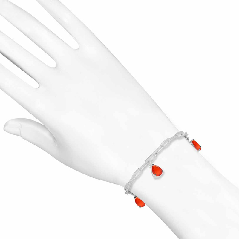 Red Onyx Bracelet ROX-RDB-171.