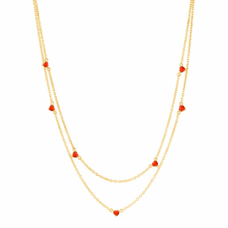 Red Onyx Necklace ROX-RDN-388.