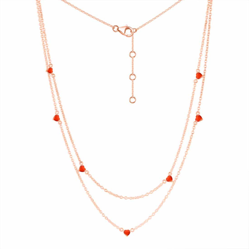 Red Onyx Necklace ROX-RDN-388.