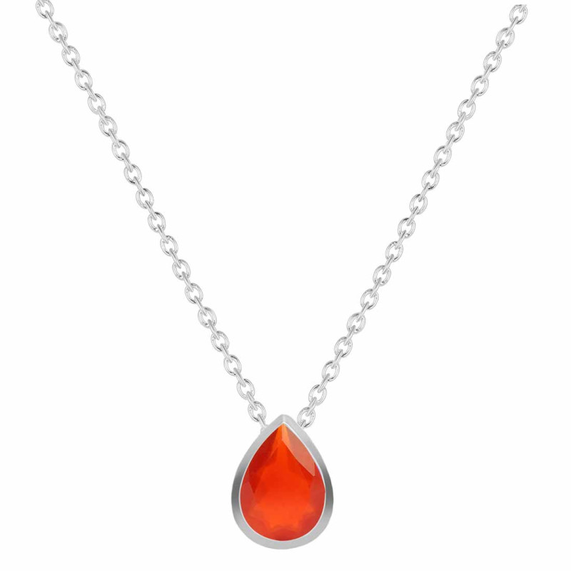 Red Onyx Necklace ROX-RDN-450.