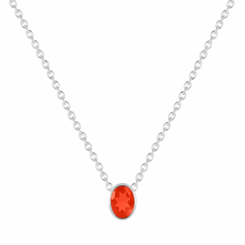 Red Onyx Necklace ROX-RDN-453.