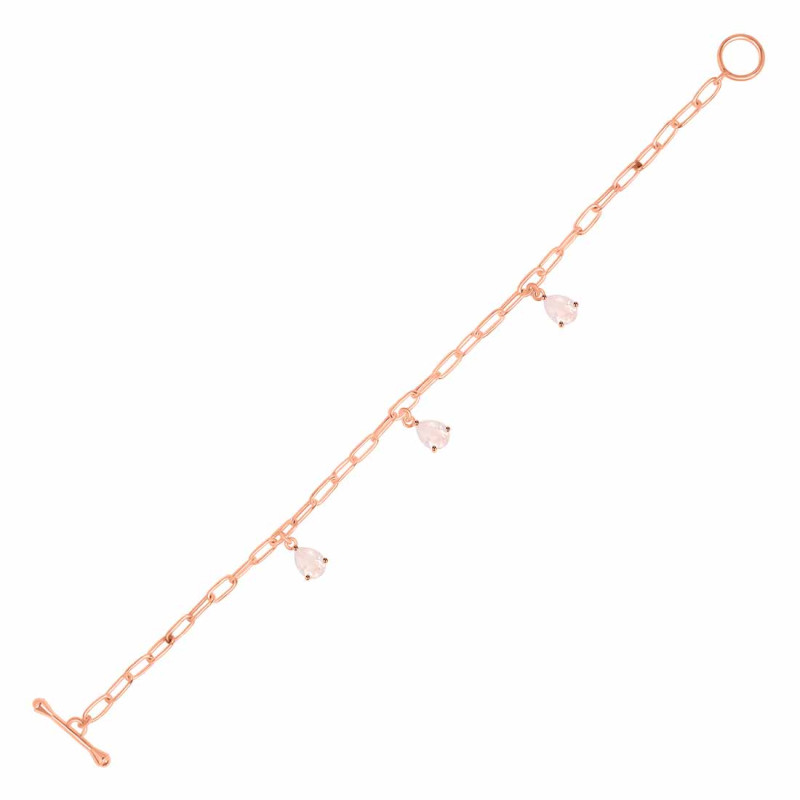 Rose Quartz Bracelet RSQ-RDB-171.