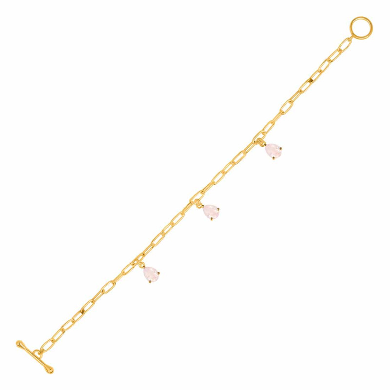 Rose Quartz Bracelet RSQ-RDB-171.