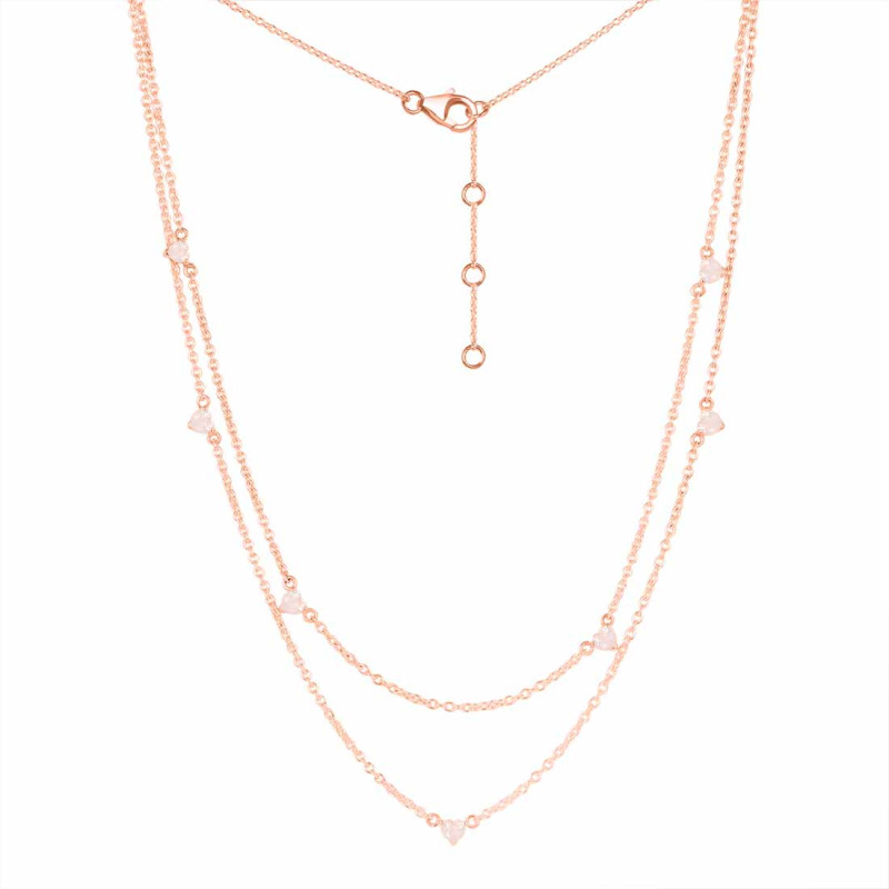 Rose Quartz Necklace RSQ-RDN-388.