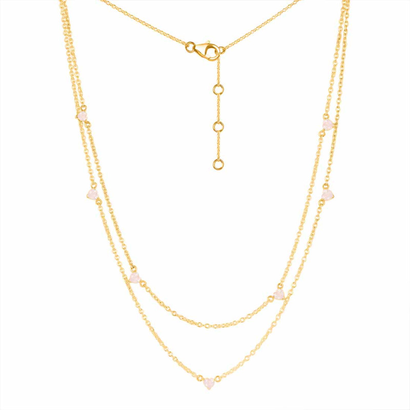 Rose Quartz Necklace RSQ-RDN-388.