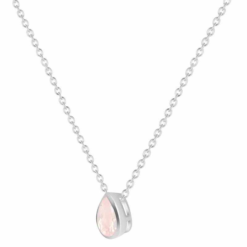 Rose Quartz Necklace RSQ-RDN-410.