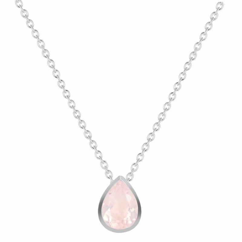 Rose Quartz Necklace RSQ-RDN-450.