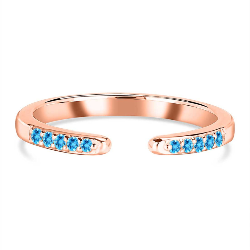 Swiss Blue Topaz Ring SBTZ-RR-325.