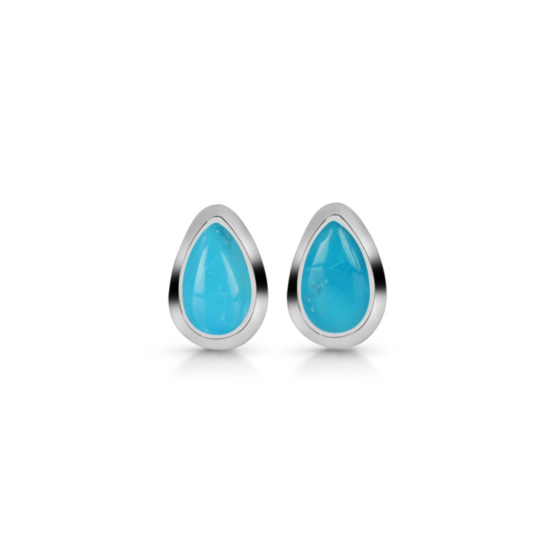 Turquoise Stud Earring TRQ-RDE-1106.