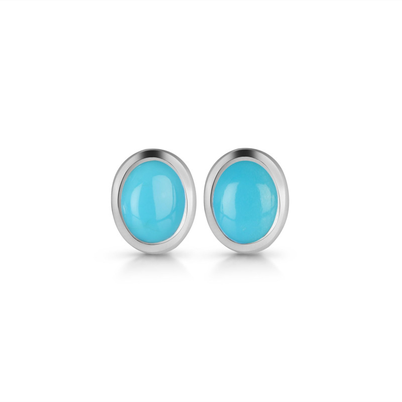 Turquoise Stud Earring TRQ-RDE-1107.