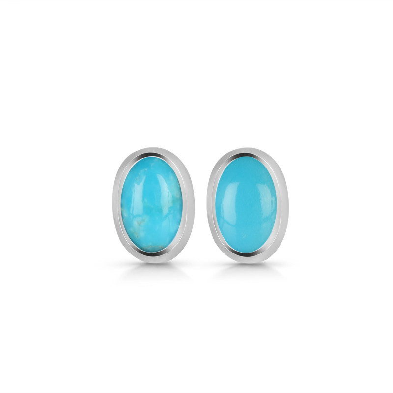 Turquoise Stud Earring TRQ-RDE-1108.