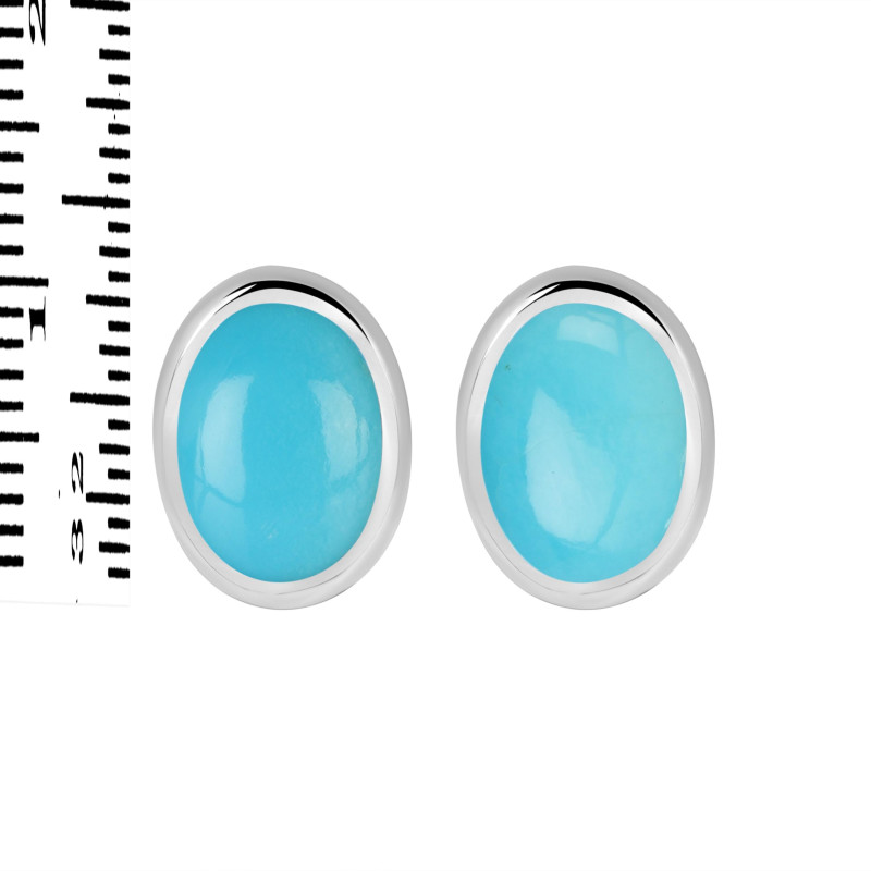 Turquoise Stud Earring TRQ-RDE-1113.