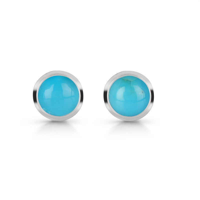 Turquoise Stud Earring TRQ-RDE-724.