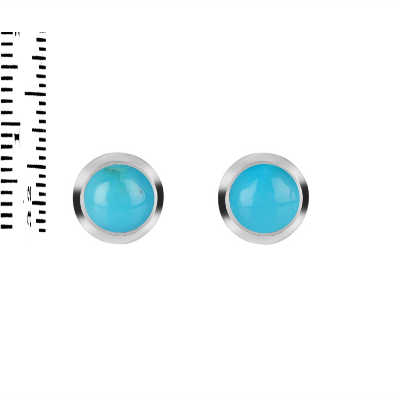 Turquoise Stud Earring TRQ-RDE-993.
