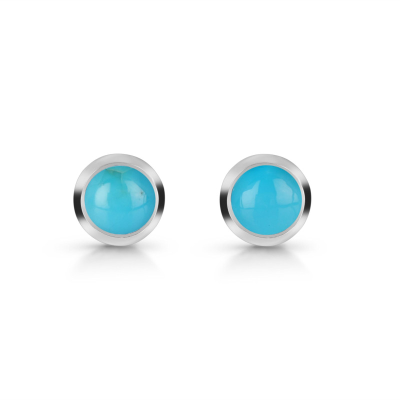 Turquoise Stud Earring TRQ-RDE-993.