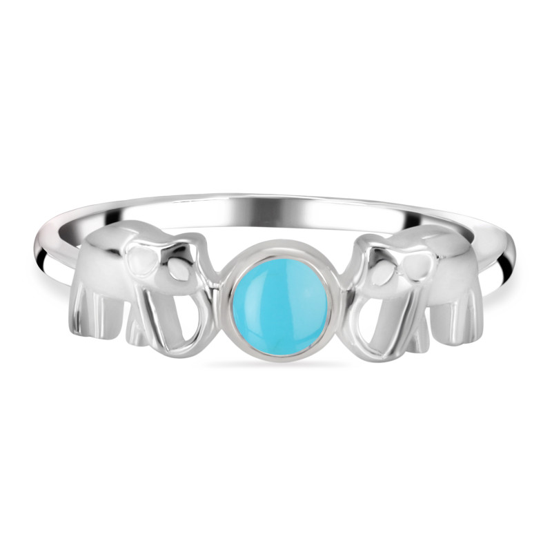 Turquoise Elephant Ring TRQ-RDR-1347.
