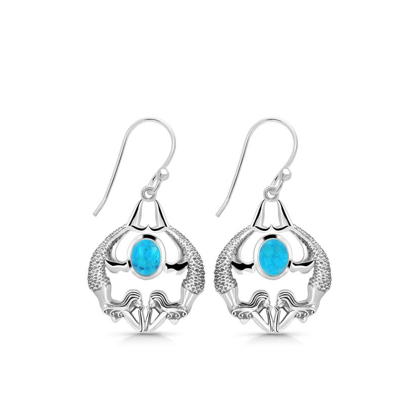 Turquoise Mermaid Earring TRQ-RUE-38.