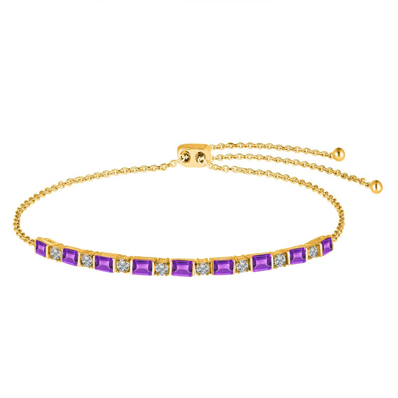 Amethyst Bracelet AMT-RDB-129.